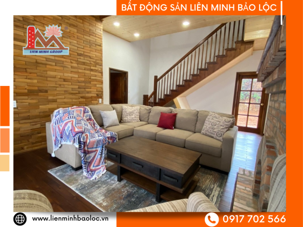 BLN283 Bán Biệt Thự Mặt Tiền Tại Đại Lào - Bảo Lộc