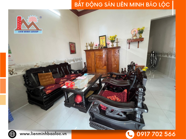 BLN282 Bán Nhà Phường 2 Bảo Lộc Đường Nguyễn Công Trứ