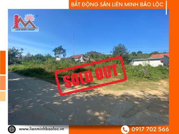 BLD976-Đất 2 Mặt Tiền Đại Lào Bảo Lộc Sẵn Thổ Cư