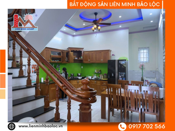 BLN354-Nhà Full Thổ Cư Lộc Tiến Bảo Lộc