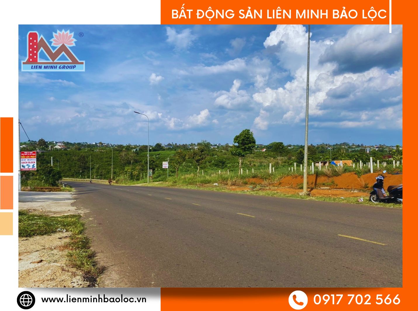 Đất mặt tiền Phan Đình Phùng Bảo Lộc