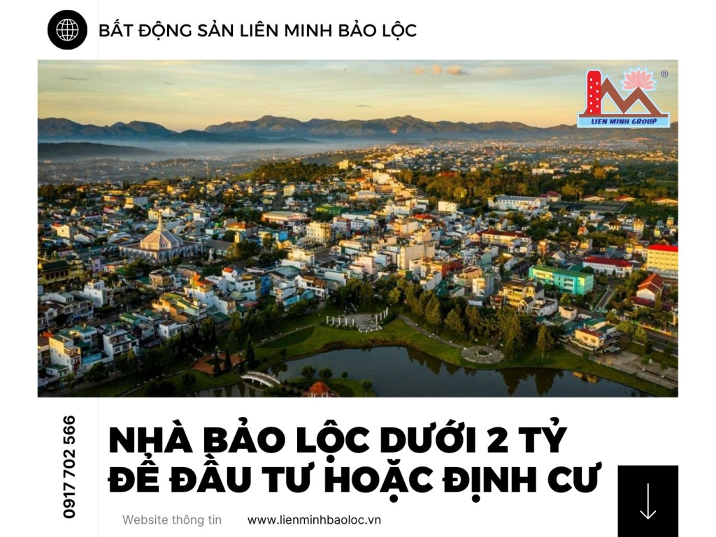 Nhà Bảo Lộc Dưới 2 Tỷ Để Đầu Tư Hoặc Định Cư
