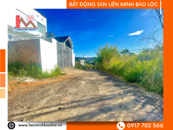 BLD860 Bán Đất Nền Phường 2 Bảo Lộc - Phan Đình Phùng