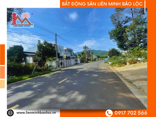 BLD1030-Bán Đất Mặt Tiền Triệu Quang Phục BLao Bảo Lộc