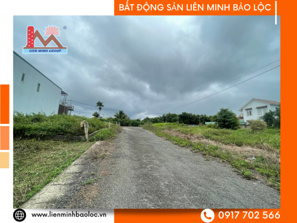 BLD1034 Bán Đất Phường 2 Bảo Lộc - Đường Nguyễn Trãi