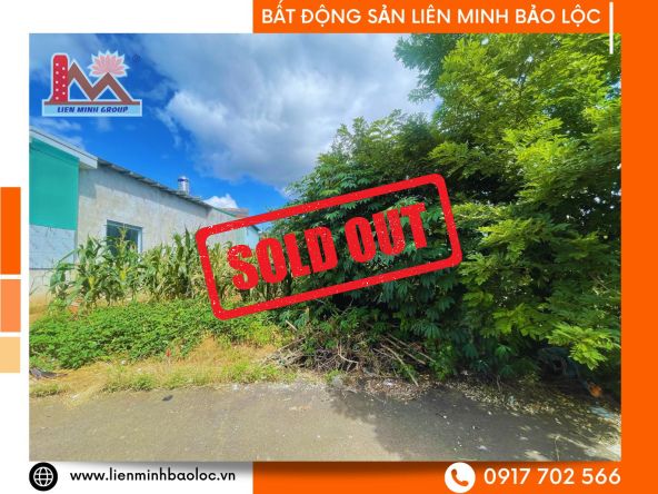 BLD1040-Bán Đất Nguyễn Trãi Phường 2 Bảo Lộc