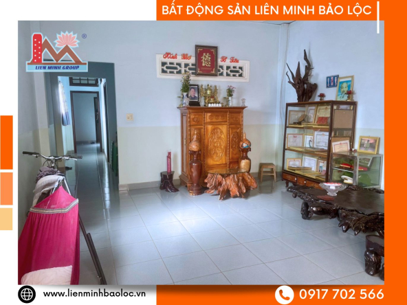 BLN408-Nhà Mặt Tiền Nguyễn Khuyến Bảo Lộc