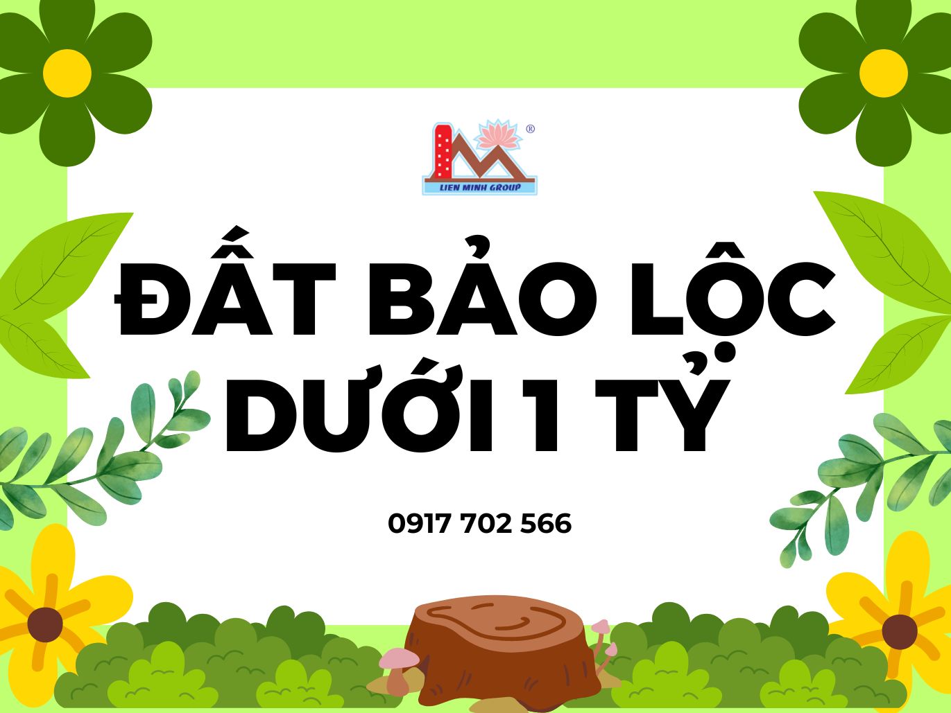 Đất Bảo Lộc Dưới 1 Tỷ Giá Rẻ