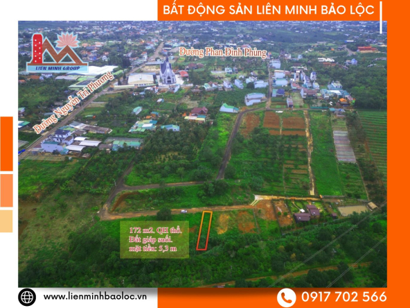 BLD1051-Đất Lộc Tiến Bảo Lộc Chỉ 650 Triệu