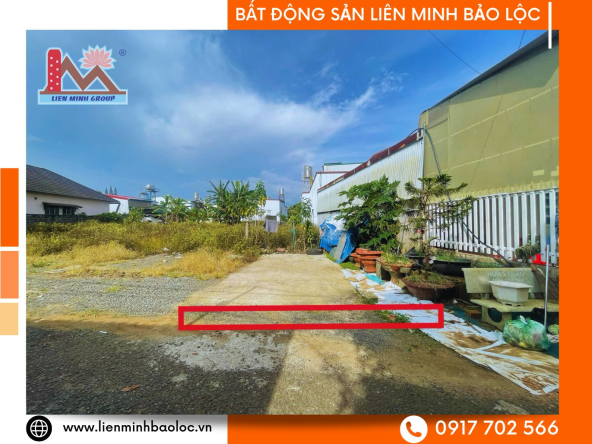 BLD1069-Đất Phan Đình Phùng Phường 2 Bảo Lộc