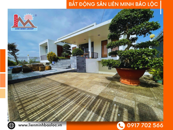 BLN437-Villa Nghỉ Dưỡng Lộc Tiến Bảo Lộc