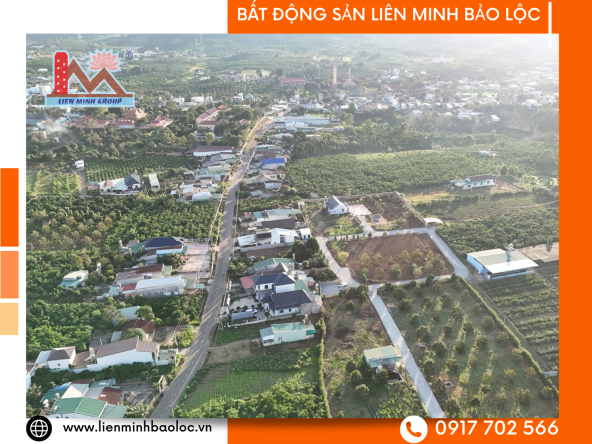 BLD1049 Bán Đất 4 Mặt Tiền Lộc Thành - Bảo Lâm