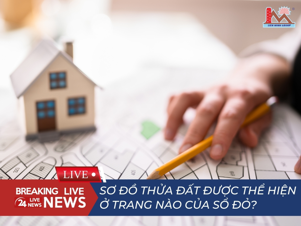 Sơ đồ thửa đất được thể hiện ở trang nào của sổ đỏ ?