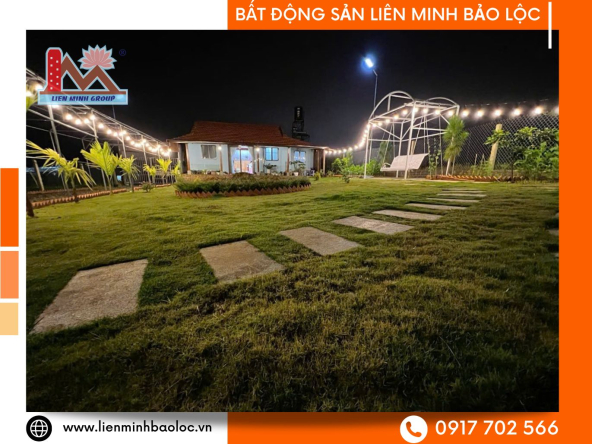 BLN476-Nhà Nghỉ Dưỡng Lộc Phát Bảo Lộc