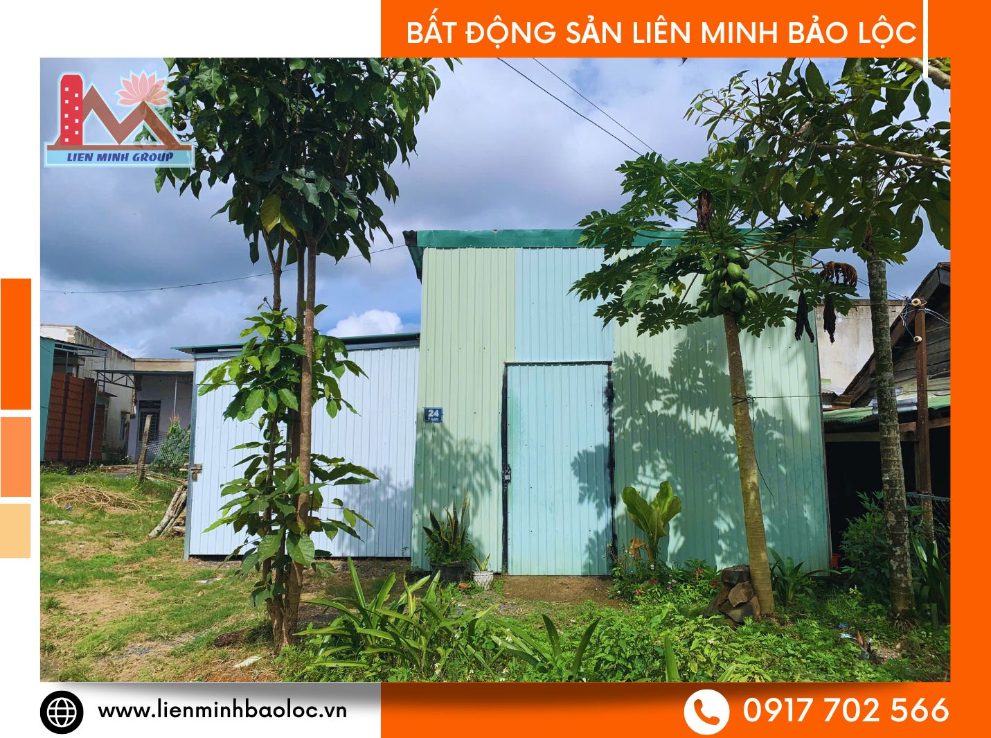 Bán đất mặt tiền Đại Lào Bảo Lộc
