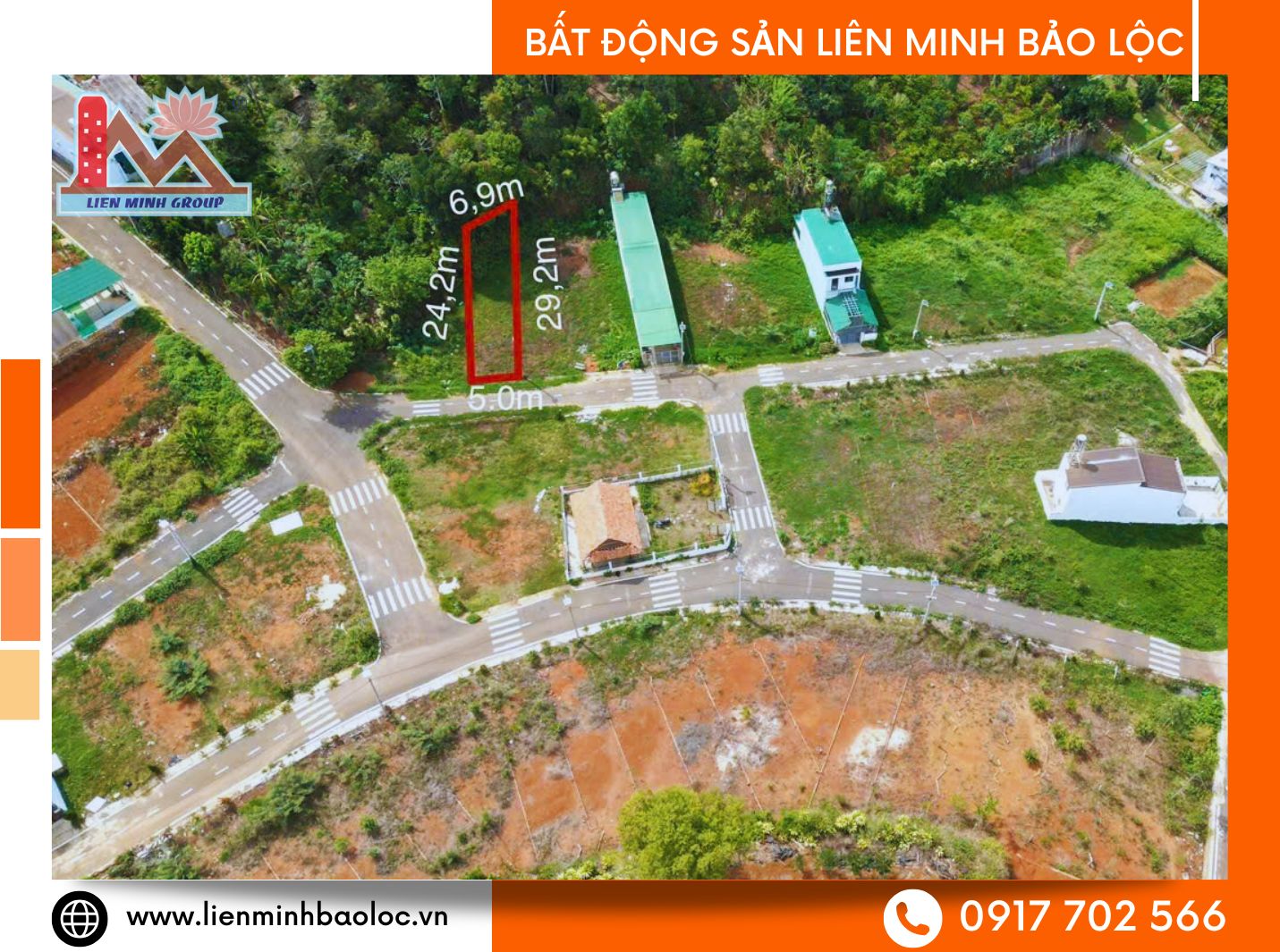 Đất ngay chợ Lộc An Bảo Lâm
