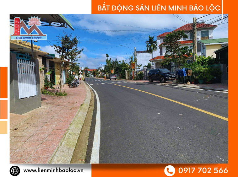 Đất mặt tiền sẵn thổ cư trung tâm phường 2 Bảo Lộc