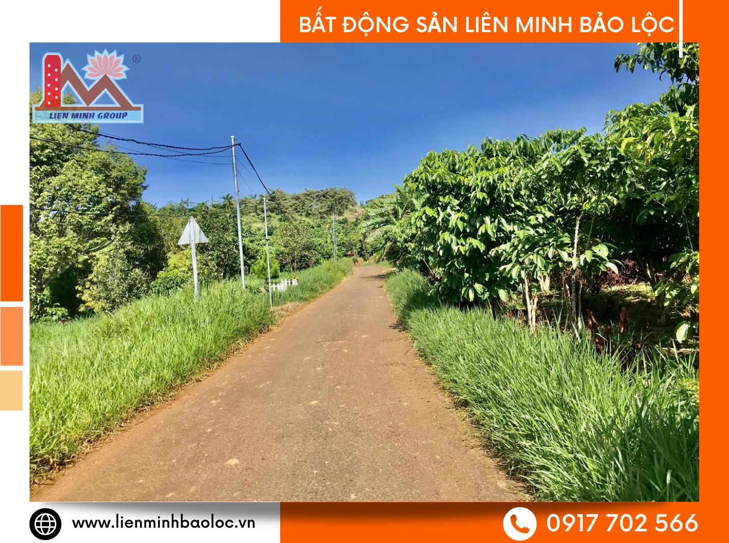 bán đất mặt tiền sẵn thổ cư Bảo Lộc