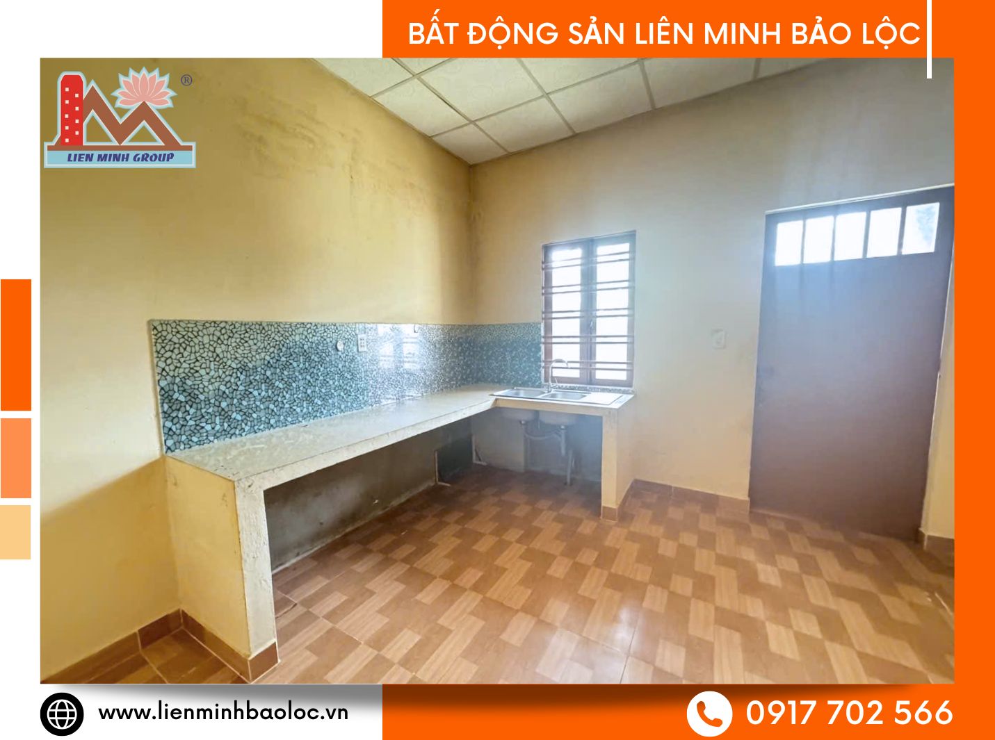 Cho thuê nhà trung tâm Bảo Lộc