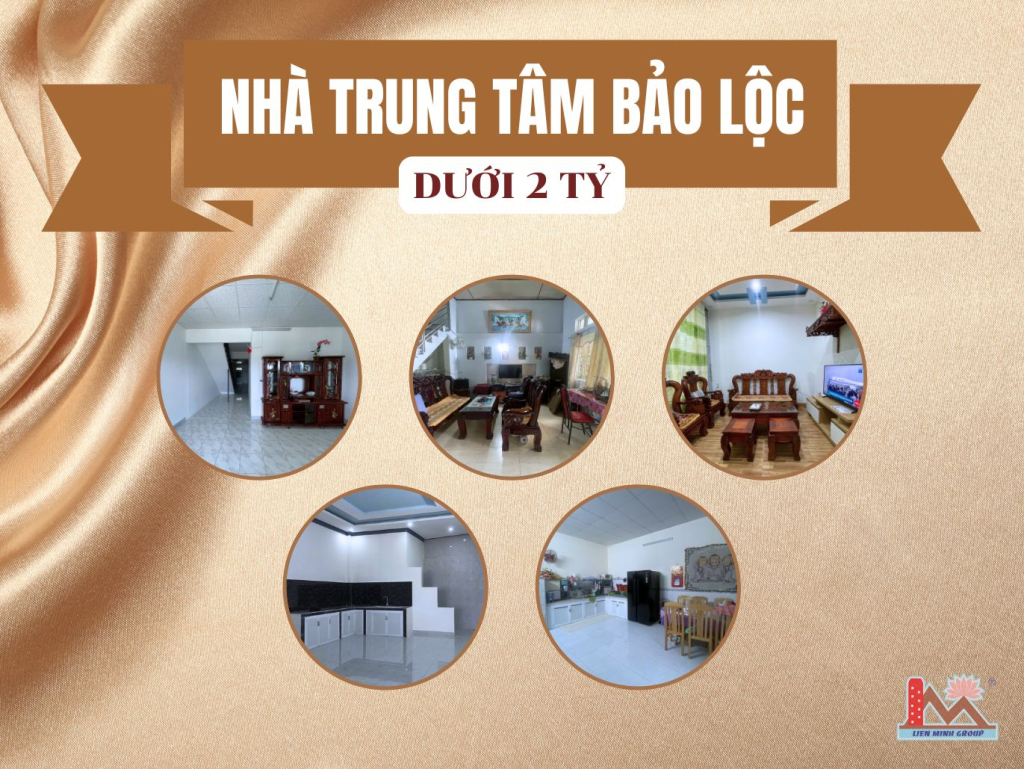 Nhà Trung Tâm Bảo Lộc Dưới 2 Tỷ