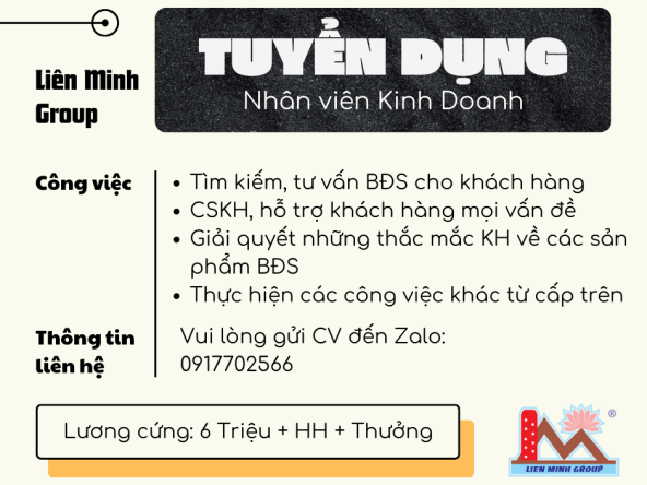 Liên Minh Group Tuyển Dụng Việc Làm Tại Bảo Lộc