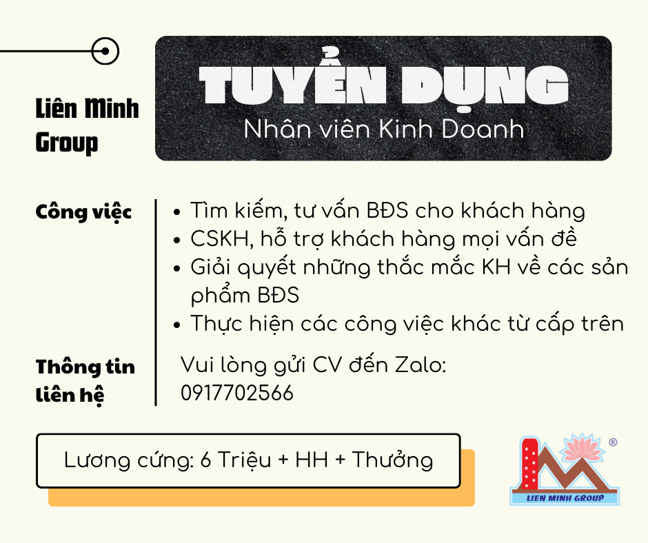 Liên Minh Group Tuyển Dụng Việc Làm Tại Bảo Lộc