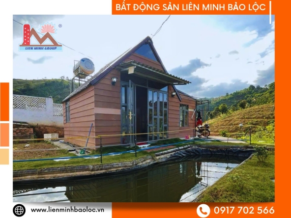 BLN242-Nhà Nghỉ Dưỡng Lộc Thành Bảo Lâm 1522m2 chỉ 1,3Tỷ