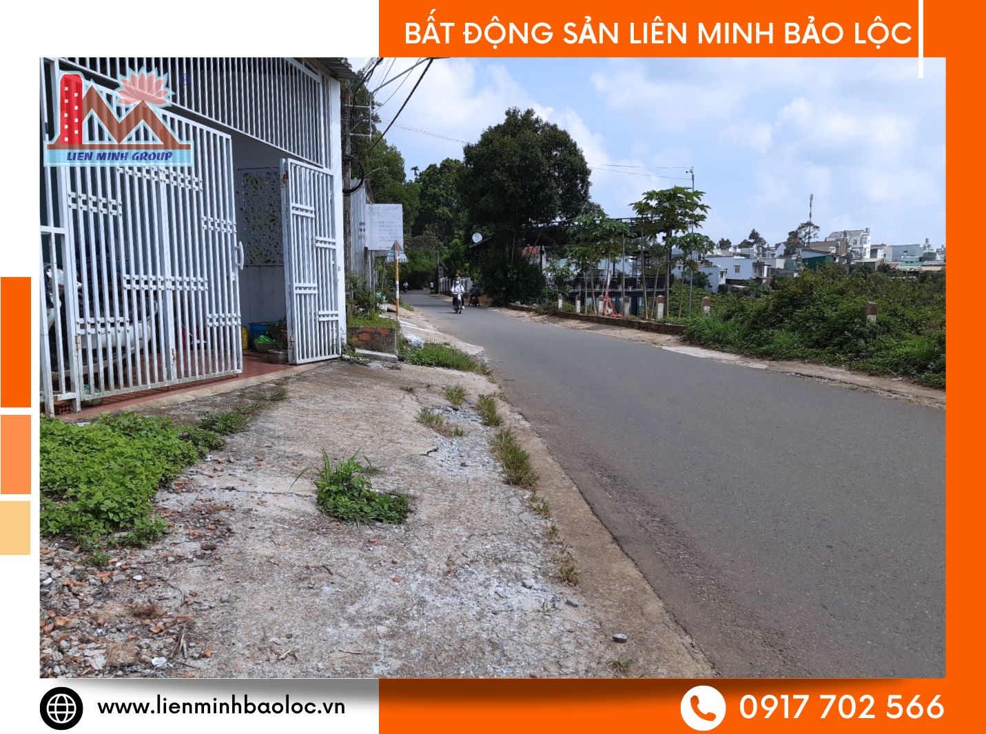 Đất mặt tiền trung tâm Lộc Sơn Baỏ Lộc