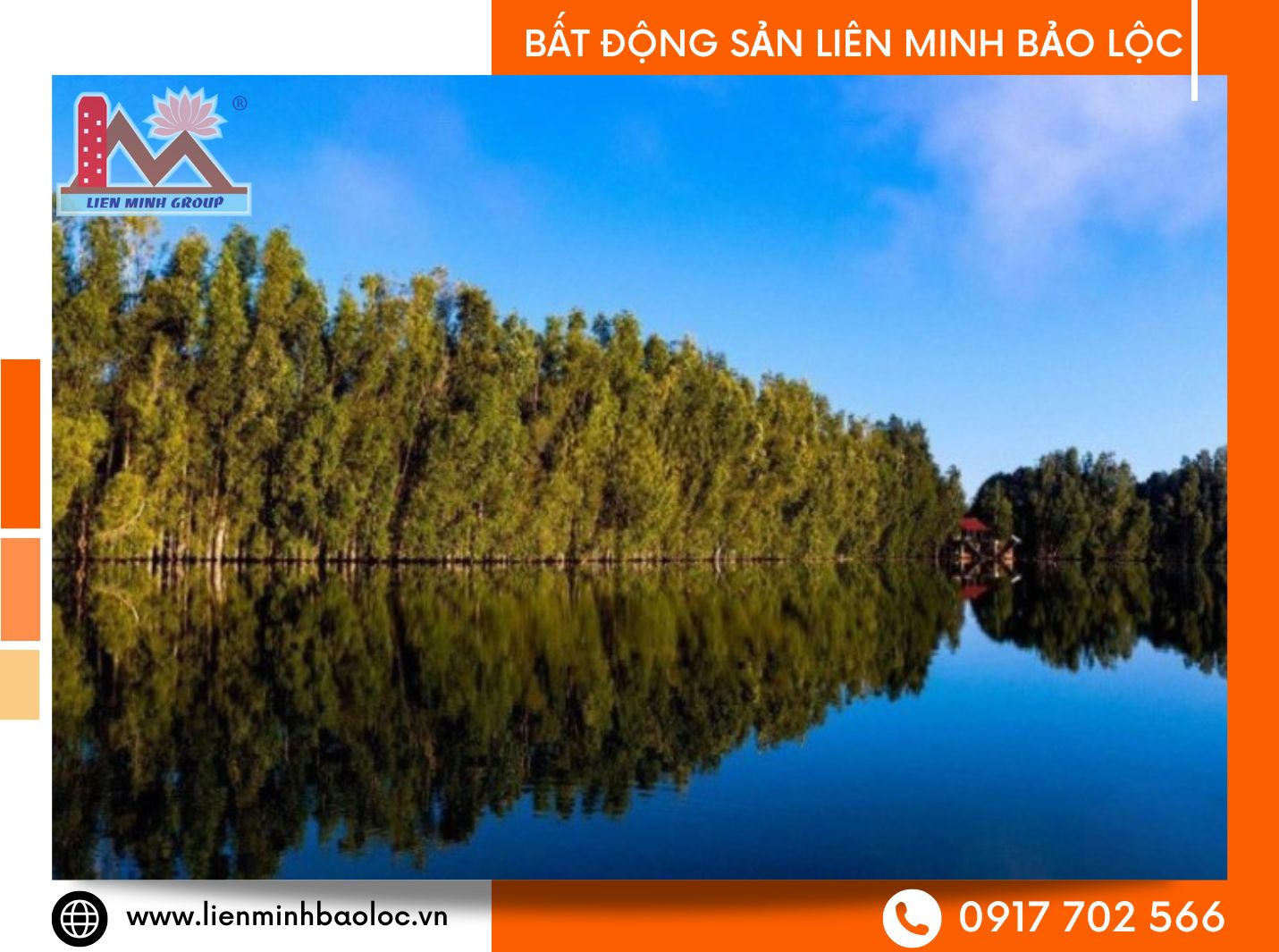 Đất nghỉ dưỡng view hồ Cánh Bướm Bảo Lâm