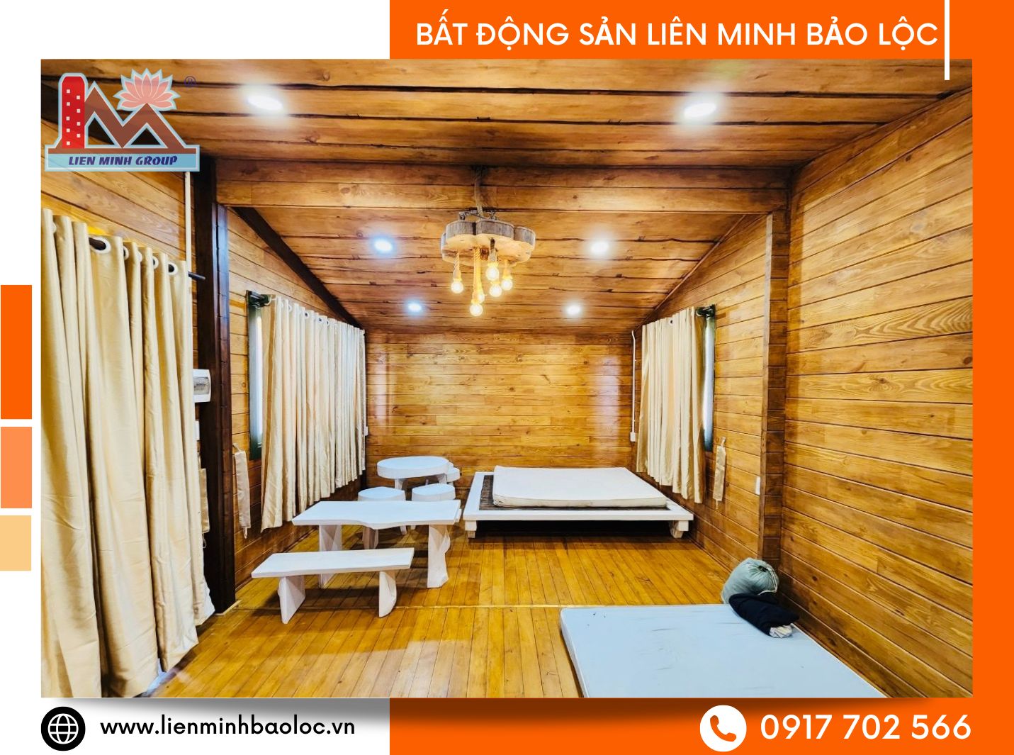 Bán nhà thích hợp kinh doanh nghỉ dưỡng Tại Đại Lào Bảo Lộc