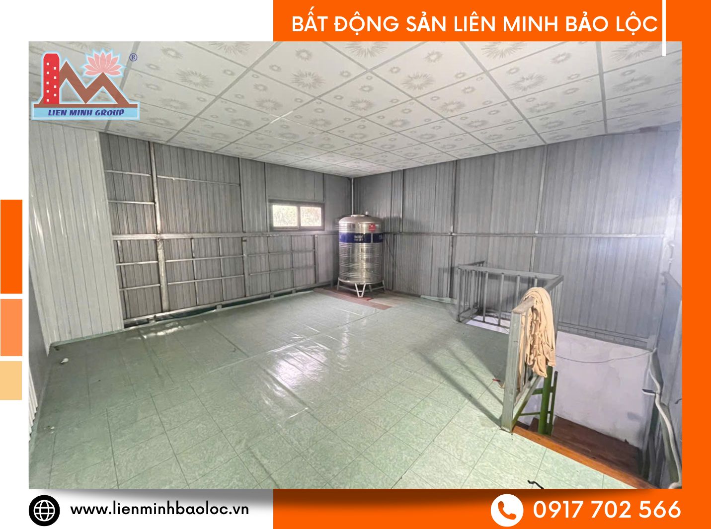 Cho thuê nhà mặt tiền kinh doanh BẢo Lộc