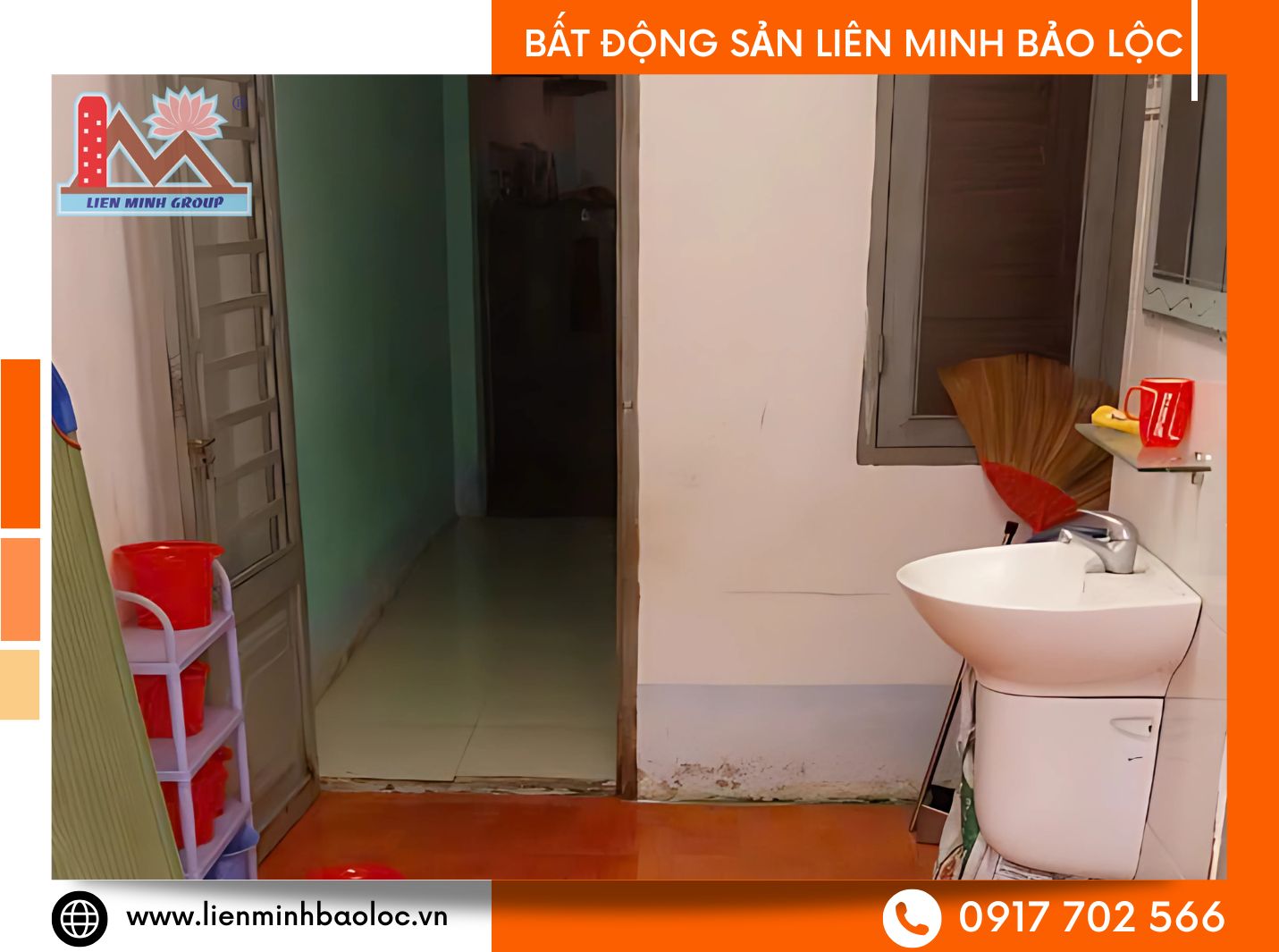 Cho thuê nhà mặt tiền khu 6 Bảo Lộc
