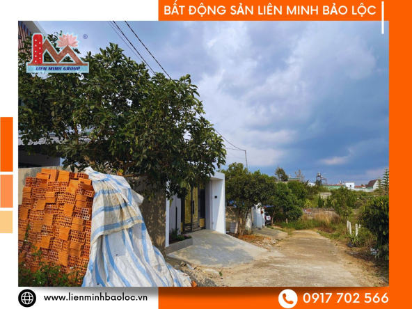 BLD515-Đất Phan Đình Phùng Lộc Tiến Bảo Lộc