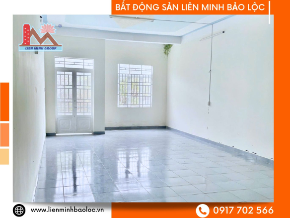 BLT640-Cho Thuê Nhà Mặt Tiền Gần Chợ Bảo Lộc